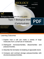 Topic 1.2 Biological Molecules Carbohydrates 201805 Student