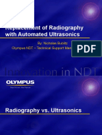 Replacement of Radiography With Automated Ultrasonics
