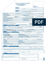 Formulario de Afiliación Al Sistema General de Pensiones