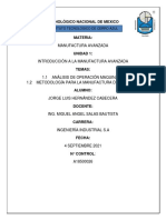 Unidad 1 Manufactura Avanzada