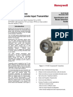 XYR 6000 Wireless Temperature/Discrete Input Transmitter: Series 400 Specification and Model Selection Guide