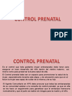 cONTROL Prenatal ACAPS 2011