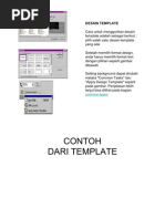 Desain Template