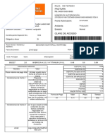 Megaprofer S.A.: Factura