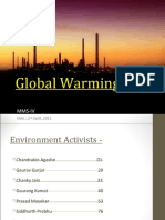 Global Warming Causes and Effects