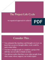 The Project Life Cycle