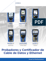 Probadores Y Certificador de Cable de Datos Y Ethernet: Signaltek Signaltek VDV