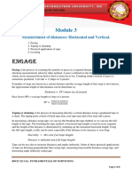 Module-3 MEASUREMENT OF DISTANCES