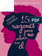 15 Razones para No Volver Con Él by Anaid Liddell