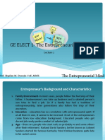 GE ELECT 1-The Entrepreneurial Mind