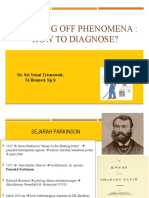 Wearing off phenomena How to diagnose - Copy