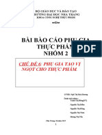 (123doc) Bai Bao Cao Phu Gia Tao Vi Ngot Cho Thuc Pham