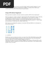 How To... : Amiga 1000 Without Piggyboard