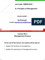 18BMC101A - 05 - Process of Management..