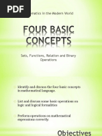 FOUR BASIC CONCEPTS Part 1