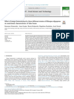 Effect of Tempe Fermentation by Three Different Strains of Rhizopus Oligosporus