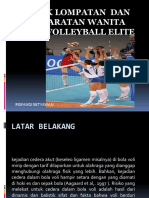 Teknik Lompatan Dan an Wanita Dalam Volleyball Elite