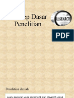 P1 Konsep Dasar Penelitian 04 September 2021