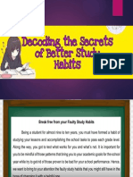 Decoding The Secrets of Better Study-Habits