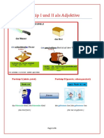 Partizip I Und II Als Adjektive