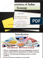 Charactristics of Indian Economy