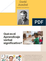 Paradigma Cognitivo Ausubel