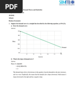 Individual Assignment 1 - Demand and Supply Theory - Rizqi Ghani Faturrahman