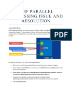 DMF Parallel Processing Issue and Resolution