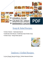 All Chicken Preparation: Ezharul Islam Gaurav Kr. Singh Barnamoy Ghosh