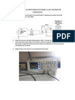 Medición de La Frecuencia en Base A Las Figuras de Lissajouss