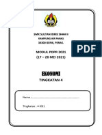 Modul PDPR Ekon T4 (17 - 28 Mei 2021)