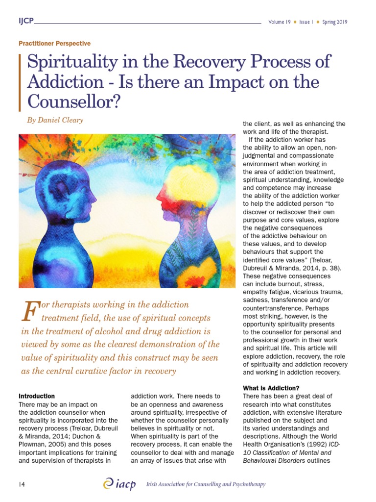 Spirituality's Role in Addiction Recovery | PDF | Psychotherapy ...