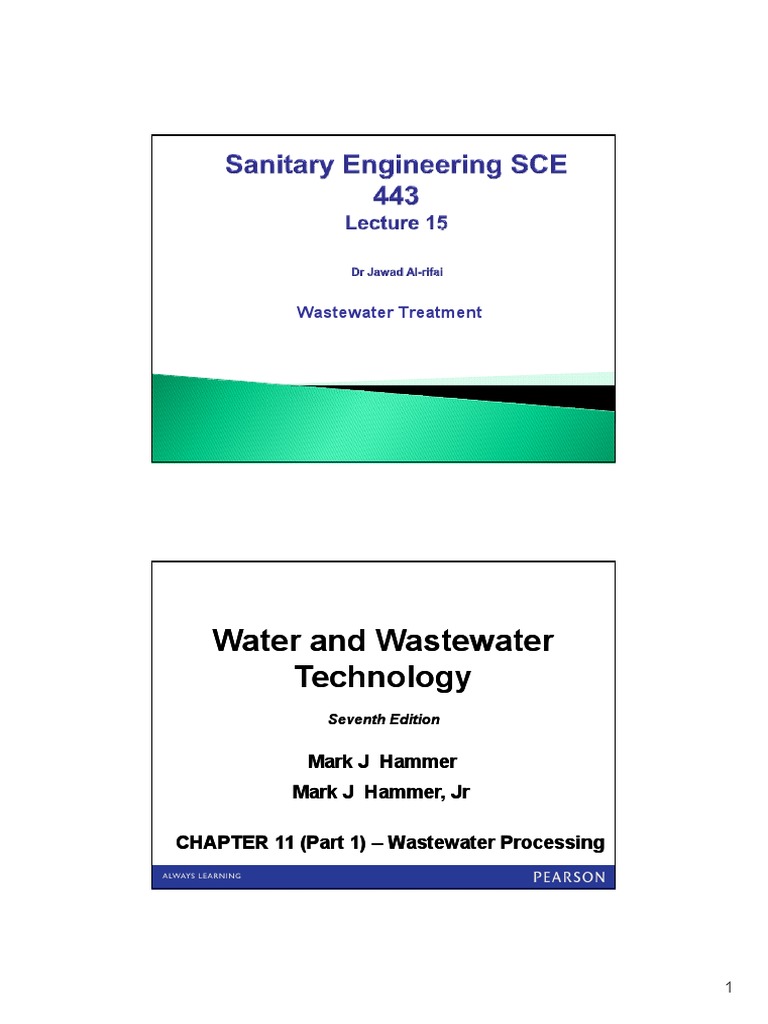 Wastewater Processing | PDF | Sewage Treatment | Environmental Engineering