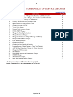 Compendium of Service Charges New