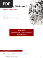 Chapter 1 - Introduction To Mechanics | PDF