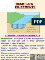 Streamflow Measurements