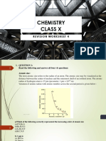 Revision Worksheet-4 CHEMISTRY