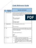 G7 - Python - Code Reference Guide