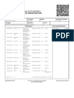 Certificate of Registration: Western Mindanao State University