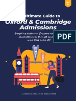 The Ultimate Guide To Oxford and Cambridge Admissions
