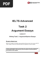 Advanced - Argument Essays