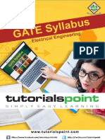 Gate Electrical Engineering Syllabus
