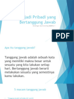 Menjadi Pribadi Yang Bertanggung Jawab