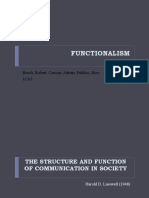 The Structure and Function of Communication