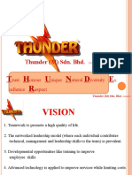 T H U N D E R: Thunder (M) Sdn. BHD