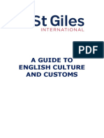 Guide to English Culture and Customs