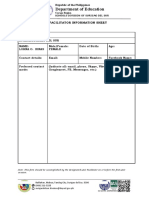Form 2 - LAC Facilitator Information Sheet