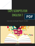 Tape Scripts E7
