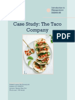 Taco Company Case Study: Improving Communication and Culture