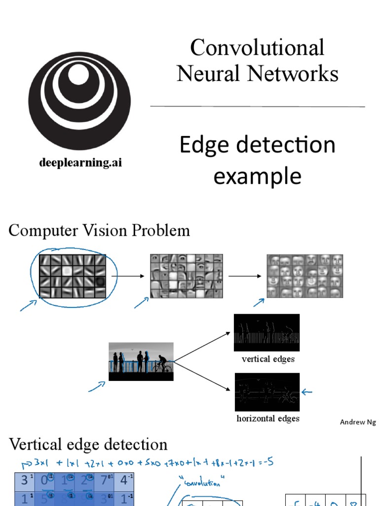 Convolutional Neural Networks: Edge Detection Example | PDF | Image ...